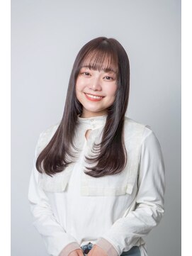 ルフュージュ バイ プロデュース 相模大野店(Refuge by Produce) レイヤーカット/ショコラブラウン/ストレートロング