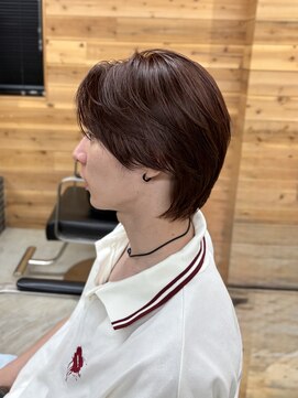 ラロ(raro) ピンクブラウン×ウルフ