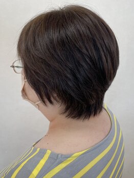 コアフィールみま 徳島店の写真/白髪染めもおしゃれ&艶やかに仕上がる♪30・40代の『今』を輝かせる上質な接客が人気の高技術サロン