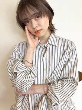 トリッカ 銀座(tricca) 小顔カット/マッシュウルフ/顔まわりレイヤー/ウルフレイヤー