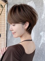 ロビー 表参道(ROBBY)&nbsp;ショートヘア/分け目なし/イメチェン/30代40代50代60代/表参道