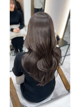 ジーナ 博多筑紫口(Zina) 【透明感カラー】ダークモカグレージュ