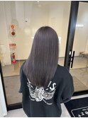 大人可愛い大人美人くすみカラーアッシュグレーベージュ
