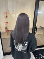 ナンバー 竪町(number+)&nbsp;大人可愛い大人美人くすみカラーアッシュグレーベージュ