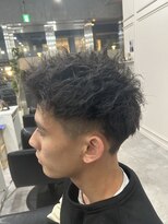 ファルベ(Farbe)&nbsp;メンズショートパーマ