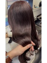 ケンジ ツルヤチョウ(KENJE tsuruyacho)&nbsp;ブリーチなしダブルカラー／ラベンダー／ピンク／ブラウン