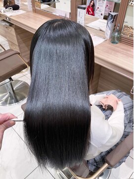 自然でサラサラな縮毛矯正　髪質改善/ひばりヶ丘