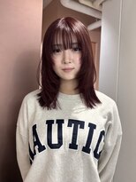 ニカ(NICA)&nbsp;【NICA】ピンクレッド×ミディアムレイヤー :北村