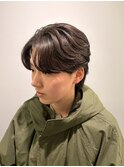 刈り上げしない大人っぽいニュアンスパーマ