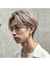 ☆透明感が好みの方☆メンズカット＋全頭ブリーチ＋ヘアカラー