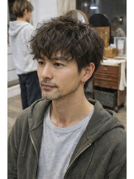 ベル 表参道店(Belle) 《大人のメンズパーマ》シャドウパーマ/メンズ/メンズパーマ