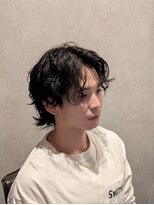 ワンワンオー バーバーショップ コンチネンタル(@110 BARBER SHOP continental)&nbsp;スパイラルパーマ