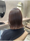 【 YUCCA 】大人可愛い20代30代外ハネピンクブラウン