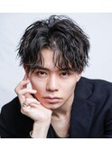 ルーズショート/ツイストスパイラルパーマ/ツーブロック