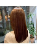 ワンホンヘア×前髪×レイヤーカット　髪質改善縮毛矯正