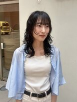 メルト 西梅田店(melt) 大きめカールのレイヤーパーマ
