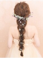 ヘアーサロン ラフリジー(Loufreasy)&nbsp;＜お色直し＞プリンセス風編み込みダウン