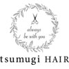 ツムギ ヘアー(tsumugi HAIR)のお店ロゴ