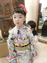 ロカット サロン(Roquat Salon) 着物ヘアキッズ七五三着付けヘアメイク【ヘアアレンジ 立川】
