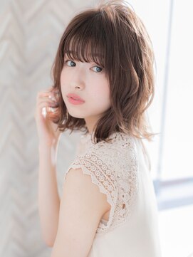 ローマ ギンザ(ROMA Ginza) 【ROMA】2020年人気ラベージュ/大人も似合う小顔ゆるふわロブ