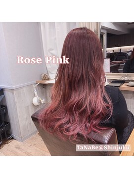 ワット 新宿店 【W-ワット-田辺貴裕】*ローズピンク*