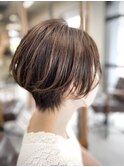 耳かけショート/ハンサムショート/丸みショート/くびれショート