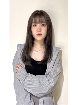 ミチオノザワヘアサロンギンザ 静岡店(Michio Nozawa HAIR SALON Ginza) 顔周りレイヤーロング