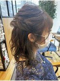 ゆるふわヘアセット