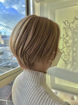 ラシェンテ リセ 西宮北口(La Sente Lycee) 10代20代30代40代オススメスタイル小顔マニッシュショートボブ