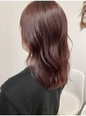 ブリーチなし◎ピンクベージュ