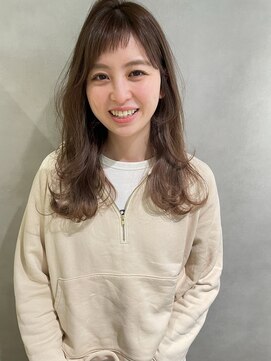 ジルバイジアン(JILL by GIEN) アシメバング レイヤーカット @sarina