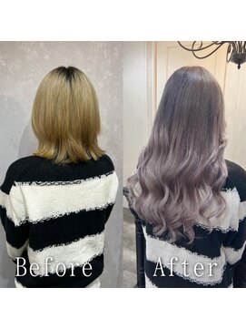 ARビューティー ギンザ(AR Beauty Ginza) ブラック×ホワイトシルバー#シールエクステ#ハイライト#銀座