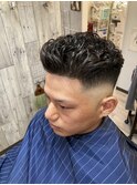 宮城リョータ風パーマ