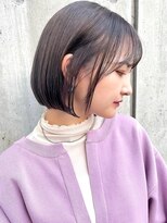 エストアール フクオカ 福岡博多店(est-r. Fukuoka)&nbsp;大人可愛いボブ＊グレージュ