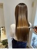 【eme髪質改善】次世代髪質改善ウルつやカラー＋頭皮デトックス ￥18000