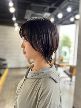 ソイクフ 四条大宮店(SOY-KUFU) 20代30代40代イメチェン似合わせカットベージュハッシュカット