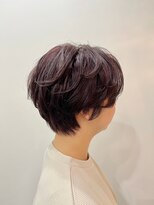 ルーブル(Louvre) ピンクベージュ×ショート