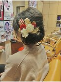 成人式ヘアセット