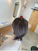 ミディアムレイヤーのハイライトカラー♪