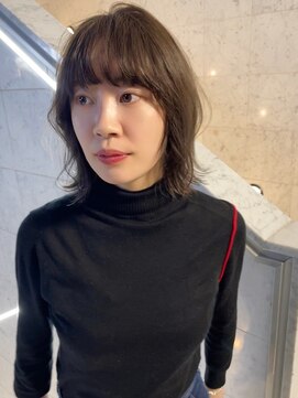 ヨー(Yoh-) 【くせ毛風外ハネボブ/中里千尋】パーマ風/ナチュラルレイヤー