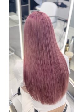 ヴァイス 渋谷店(VAICE) IVEレイちゃんピンクカラー/推しカラー/韓国ヘア/渋谷