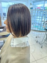 アッシュ 下北沢店(Ash)&nbsp;シンプルで艶っぽいパツっとボブ
