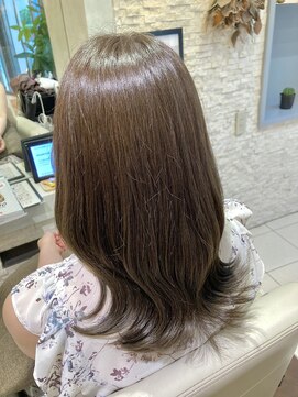 ヴィサージュプラス(VISAGE plus) ブリーチなし☆透明感たっぷりグレージュカラー