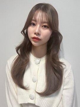 ユーフォリア 銀座本店(Euphoria) イメチェン 2wayバング 韓国ヘア ロングレイヤー 小顔 前髪