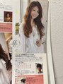 ジーナ(JINA) 雑誌でヘアカタログの撮影などもしています。