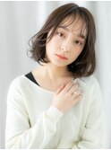 ミストバングニュアンスパーマボブディp小山20代30代40代