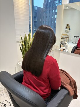 エミュスト(Emuest) 髪質改善 縮毛矯正 韓国 グレージュ 酸性 トリートメント