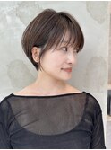 大人ショート/ショートボブ/丸みショート/ショートヘア