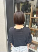 切りっぱなしボブ♪