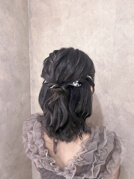 フェリーチェ(Felice) ボブ　ハーフアップ　参列ヘア　イベントヘア　お呼ばれ